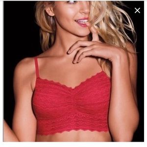 Red Lace Bralette